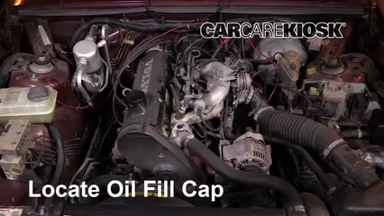 1992 Volvo 740 2.3L 4 Cyl. Wagon Oil Add Oil